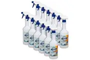 12PK Northfork Grade 750ml Spray On Wipe Off Decanting Empty Bottle Ocean Fresh