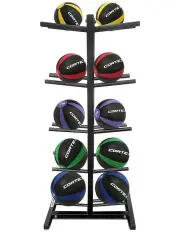 [Cortex] Medicine Ball Set and Stand 60kg in Black
