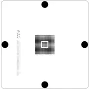 AST2500-A1-GP AST2500-A2-GP AST2500A2-GP AST2500A1-GP AST2500 TFBGA-456 Stencil