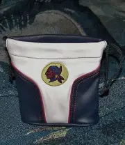 NEW PRG Embroidered Vinyl Valuables Pouch Bag SEMINOLE GOLF CLUB Red Blue White