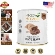 Versatile Freeze-Dried Pinto Beans - Perfect for Camping & Emergency Kits, 3 lbs