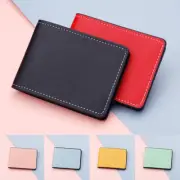 New Thin Leather Wallet Business Credit Card Bifold Holder* Coin ID Purse Pocket