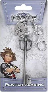 [Disney] Monogram International Pewter Key Ring, Kingdom Hearts Sora Sword, Multicolour, 1"