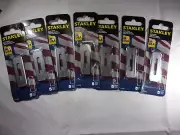 7 pks OF STANLEY CARPET BLADES ( 5 BLADES PER PACK ) # 11-525