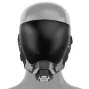 WoSporT Cyberpunk Full Face Mask Cosplay Halloween Gear w/ Antifog Lens Military
