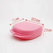 Sealed Assorted Dental Retainer Boxes Denture Case, Mouthguard Containers