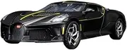 Scale Finished Model Car 1:24 Scale for Bugatti La Voiture Noire Luxury Car Model Metal Diecast Vehicle Ornament Display Die-cast Vehicle(Black)