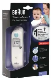 NEW Braun Thermoscan 5 IRT 6030 Ear Thermometer