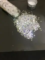 Diamond Triangles shapes comes 1/2 oz. in a bag