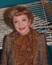 8x10 Glossy Color Art Print 1984 Actress Claudette Colbert