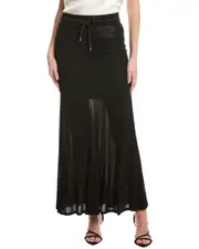 Helmut Lang Pull-On Maxi Skirt