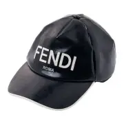 Fendi Unisex Logo Print Baseball Cap FXQ675 ANDS F0QA1 52475892