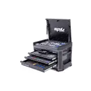 SP Tools 212Pcs Tech Ser Toolkit - Metric 7 Drawer Diamond Black Plus Eva Trays