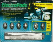 StreetFX Electropods Lightpod/Strip Kit Orange/Chrome 1042463