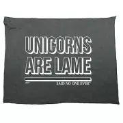 Unicorns Are Lame Snoe - Funny Novelty Sports Microfiber Towel Gift Gifts