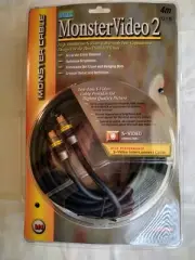 MonsterVideo 2/S-Video 4m(13.1')Interconnect Cable