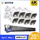 ANNKE 4K CCTV Security Camera System 8CH DVR Home Outdoor Color Night Vision
