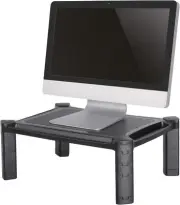 Newstar NSMONITOR20 Laptop or Monitor StandRiser, Height Adjustable - Black