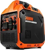 WEN 3600-Watt Portable Inverter Generator, RV-Ready, Quiet and Lightweight with Fuel Shut Off (56360i)