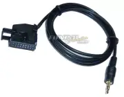 Aux Line IN Adapter Interface MP3 Jack for VW Audi Seat Satnav Mfd 2 RNS2 #5230