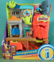 Fisher Price Imaginext Scooby Doo Ghost Town Haunted House Mine Cart Barrels