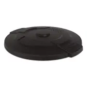 Suncast Commercial TCU32GLIDD 22.22" dia x 3" Utility Trash Can Lid - Black New