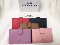 在飛比找Yahoo!奇摩拍賣優惠-小鹿美國精品代購 COACH 54010新款女士中長款錢包 