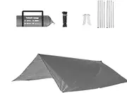 Camping Sun Shelters Car,Portable Awning Canopy | Extra Large, Windproof, Lightweight Car Canopy for Camping, Car, RV, Van, SUV