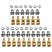 50Pcs 3.1mm Adjustable Pushrod Connectors Linkage Stoppers For RC Airplane