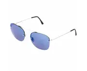 Unisex Sunglasses LGR MAASAI SILVER 00 Blue Silver 54mm