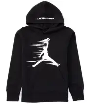 $52 Nike Jordan Jumpman Black Fleece Hoodie Pullover Sweatshirt Size 3T