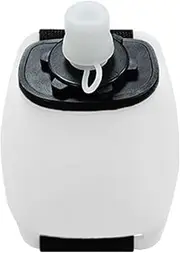 Outdoor sports wrist water bottle, sports water cup, arm water bottle, cycling, running, hiking, portable silicone water bottle (white)