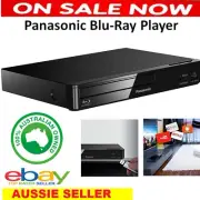 Panasonic Blu-Ray DVD Player Home Movie BluRay LAN WITH HDMI Cable MP4 Blue Ray
