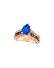 Le Vian Blueberry Tanzanite 14K Rose Gold 2.22 ct. tw. Diamond & Tanzanite Cocktail Ring