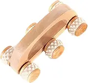 Neck Massager Massage Stick Roller Wooden Massage Roller Ball for Muscle Relief Handheld Body Massager for Yoga