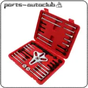 46pcs Harmonic Balancer Gear Puller Tool Kits Steering Wheel Crank Shaft Pulley