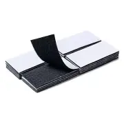 20 Sets 2x4 Inch Hook and Loop Strips with Adhesive Double Sided Tape for Home