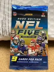 2020 NFL Five TCG 9 Card pack Joe Burrow Justin Herbert Pat Mahomes
