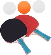 Professional Table Tennis Kit Sturdy Rackets Anti-Slip Grip for Boys and Girls Adults