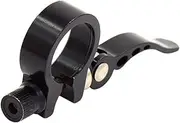 Toddmomy 31.8mm Aluminum Alloy Bike Seatpost Clamp Quick Release Lock Easy Install Road Bike Accessory