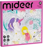 Mideer Watercolour Painting Set, Colouring Books for Kids Ages 5+, Kids Drawing & Activity Books, Kids Crafts & Games, Birthday Gifts for Boys & Girls, Fairy Dreams Theme