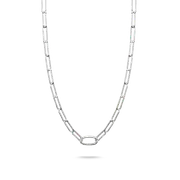 Buy Connect Charm necklace paperclip Silver by Thomas Sabo online - THOMAS SABO Australia