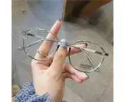 Blue Light Blocking Glasses Men Women Fashionable Elegant Glasses For Reading Workingtransparent Grey ?3.5 D.