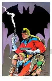 DAVE STEVENS POSTER SERIES - 1986 - NO 3 MR. MONSTER - NEW ROLLED!