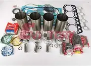 for Mitsubishi S4Q2 S4Q Overhaul Gasket kit Rebuild Set Piston Liner Bearing