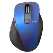 ELECOM Wireless Mouse Bluetooth EX-G Grip Ultimate 5 Button Multi-Pairing M Size