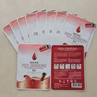 在飛比找蝦皮購物優惠-全新 韓國 RED GINSENG 初美秀美 紅蔘精華面膜 