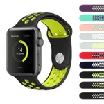 各種顏色的 APPLE WATCH NIKE 運動錶帶