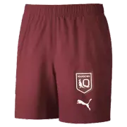QLD Maroons SOO PUMA Youth Training Shorts | Burgundy by Sporting House