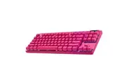 Logitech G PRO X TKL LIGHTSPEED Gaming Keyboard (Magenta)